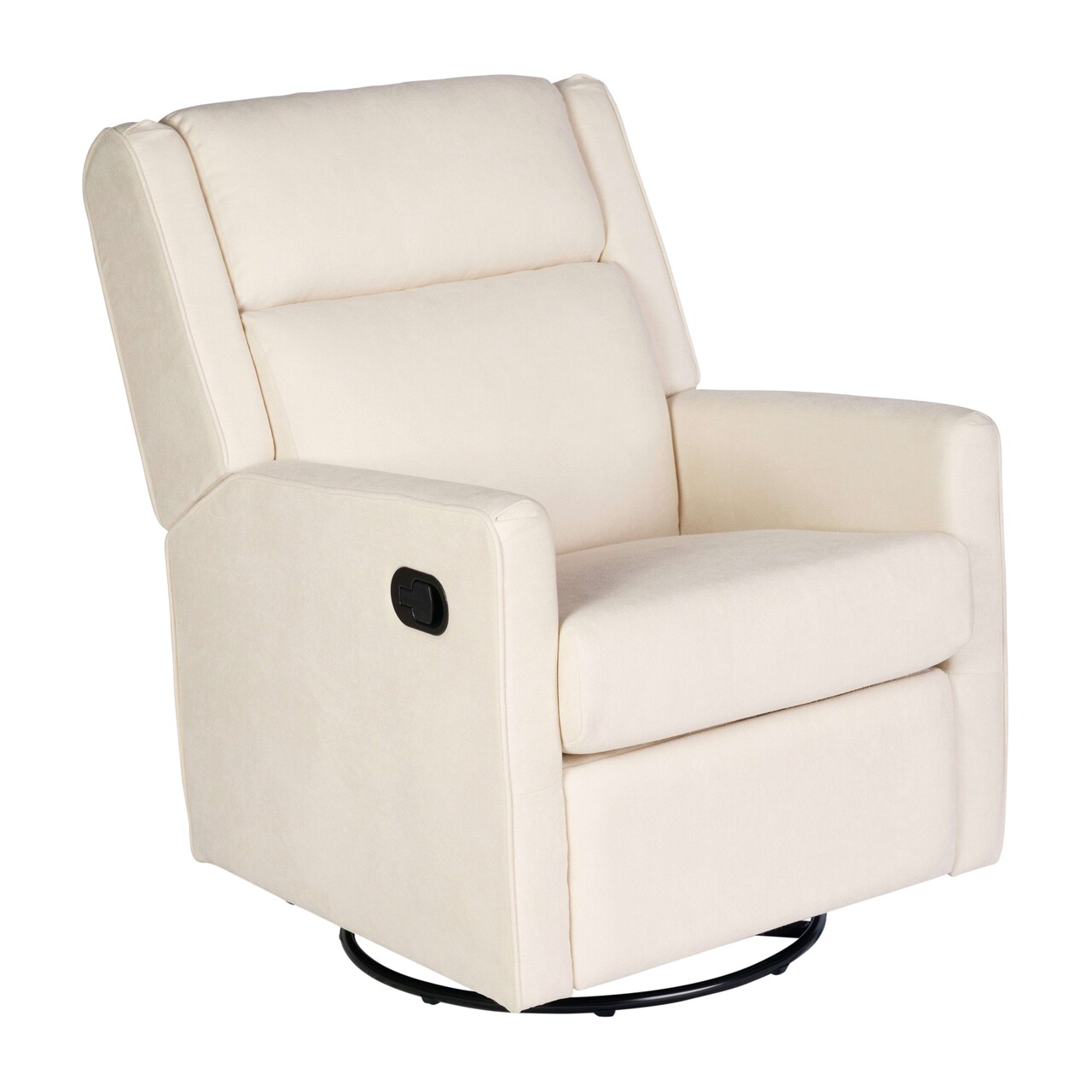 Merrick Lane Dara 3-in-1 Traditional Manual Recliner Rocker Swivel Glider Chair